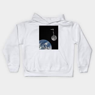 Earth, here I come Kids Hoodie